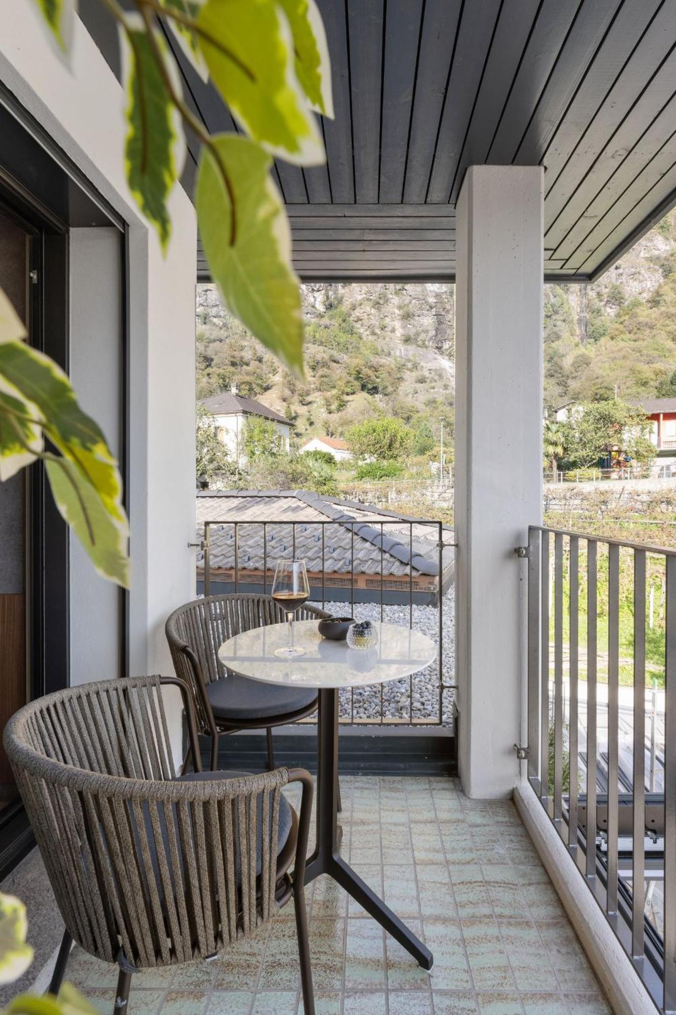 3 Vie Restaurant & Rooms Acquarossa ภายนอก รูปภาพ